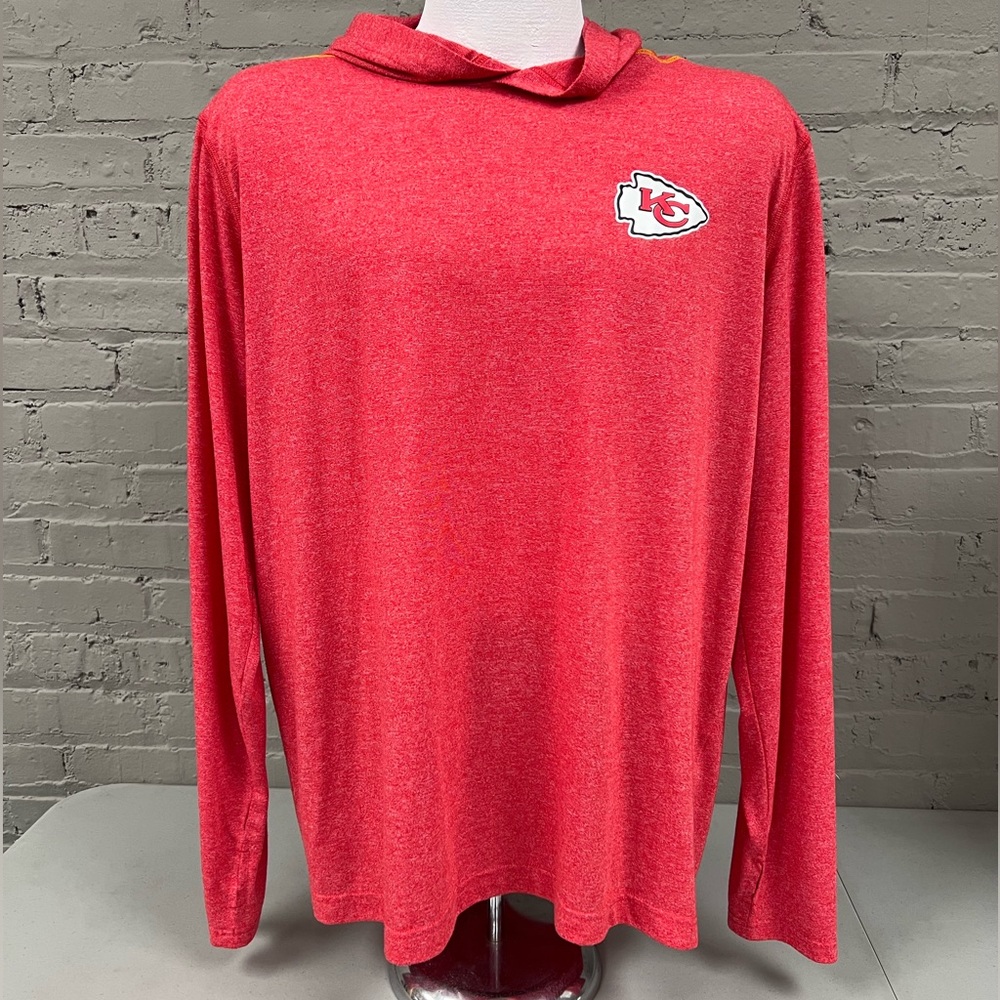Under Armour Red Long Sleeve Hoodie Kansas City Chiefs